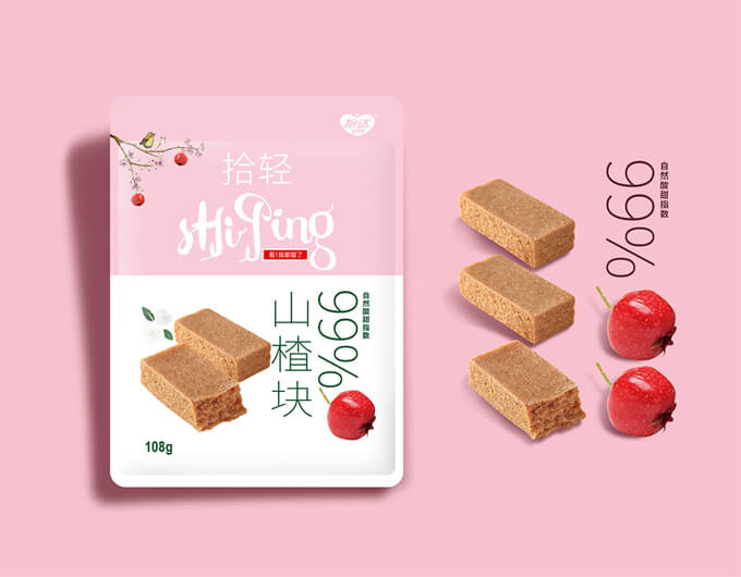 山楂糕包裝袋設(shè)計